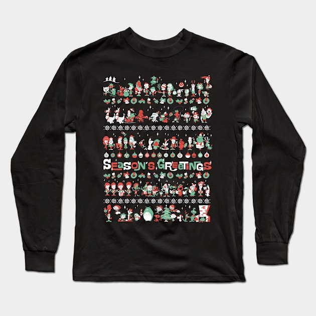 Season Greetings Long Sleeve T-Shirt by Fritsch